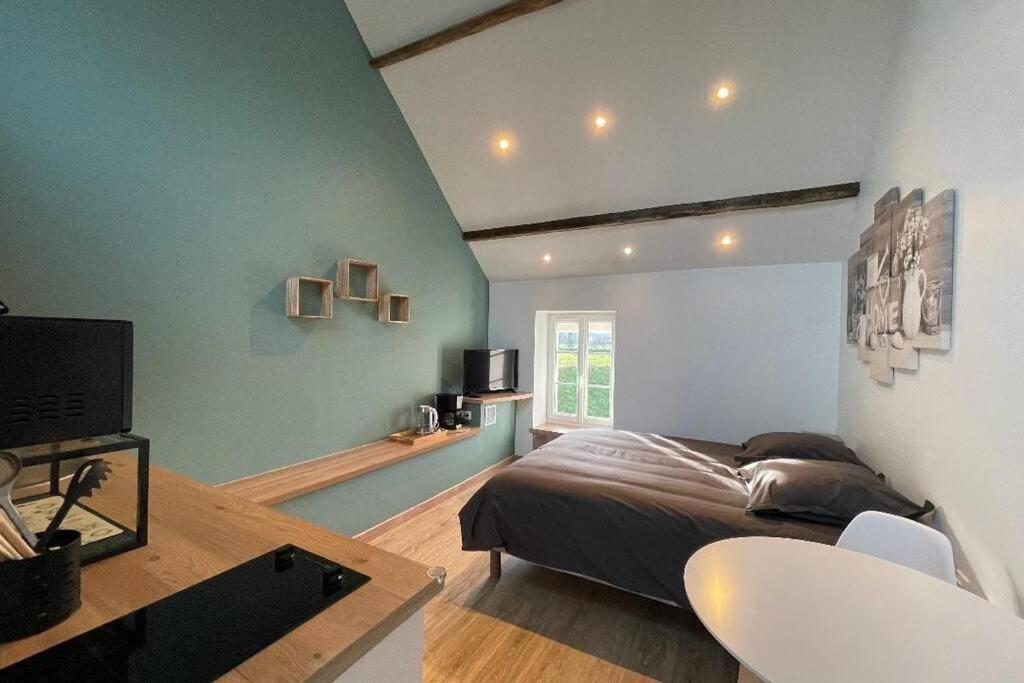 Studio Independant 2 Pers - Chatillon Sur Colmont La Petite Gare Eksteriør bilde